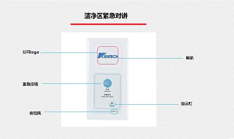 潔淨區緊急電話（huà）